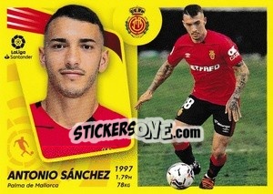 Sticker Antonio Sánchez (16A) - Liga Spagnola 2021-2022 n. 418 - Colecciones ESTE