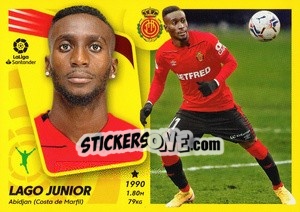 Sticker Lago Junior (18) - Liga Spagnola 2021-2022 n. 421 - Colecciones ESTE