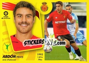 Sticker Abdón (19) - Liga Spagnola 2021-2022 n. 422 - Colecciones ESTE