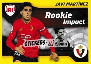 Sticker Rookie Impact: Javi Martínez (4) - Liga Spagnola 2021-2022 n. 434 - Colecciones ESTE