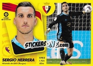 Sticker Sergio Herrera (5) - Liga Spagnola 2021-2022 - Colecciones ESTE