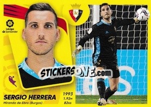 Sticker Sergio Herrera (5) - Liga Spagnola 2021-2022 n. 435 - Colecciones ESTE