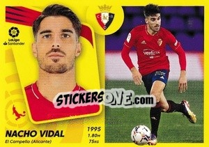 Sticker Nacho Vidal (7) - Liga Spagnola 2021-2022 n. 437 - Colecciones ESTE