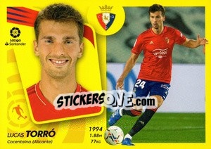 Cromo Torró (15A) - Liga Spagnola 2021-2022 n. 447 - Colecciones ESTE