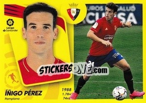 Sticker Íñigo Pérez (15B) - Liga Spagnola 2021-2022 n. 448 - Colecciones ESTE