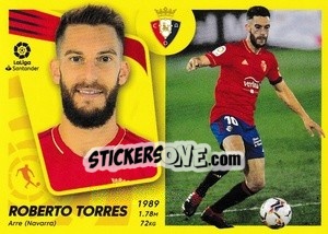 Sticker Roberto Torres (16) - Liga Spagnola 2021-2022 n. 449 - Colecciones ESTE