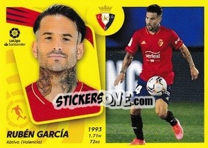 Sticker Rubén García (17) - Liga Spagnola 2021-2022 n. 450 - Colecciones ESTE