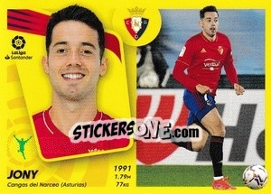 Sticker Jony (18A) - Liga Spagnola 2021-2022 - Colecciones ESTE
