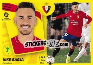 Sticker Kike barja (18B) - Liga Spagnola 2021-2022 n. 452 - Colecciones ESTE