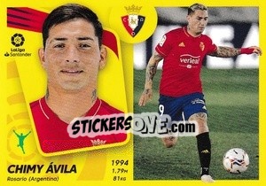 Sticker Chimy Ávila (19) - Liga Spagnola 2021-2022 n. 453 - Colecciones ESTE