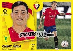 Figurina Chimy Ávila (19) - Liga Spagnola 2021-2022 - Colecciones ESTE