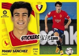 Sticker Manu Sánchez (11BIS) - Liga Spagnola 2021-2022 - Colecciones ESTE