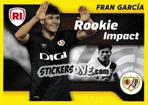 Cromo Rookie Impact: Fran García (4) - Liga Spagnola 2021-2022 n. 464 - Colecciones ESTE