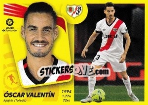 Cromo Óscar Valentín (14) - Liga Spagnola 2021-2022 n. 476 - Colecciones ESTE