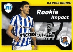 Cromo Rookie Impact: Karrikaburu (4) - Liga Spagnola 2021-2022 - Colecciones ESTE