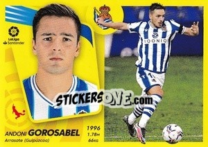 Sticker Gorosabel (7A) - Liga Spagnola 2021-2022 n. 497 - Colecciones ESTE