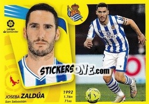 Sticker Zaldúa (7B) - Liga Spagnola 2021-2022 n. 498 - Colecciones ESTE