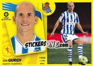 Sticker Guridi (15B) - Liga Spagnola 2021-2022 n. 508 - Colecciones ESTE
