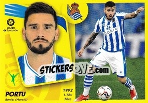 Sticker Portu (18) - Liga Spagnola 2021-2022 n. 511 - Colecciones ESTE
