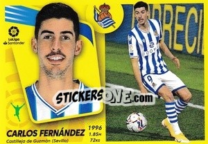 Cromo Carlos Fernández (19B) - Liga Spagnola 2021-2022 n. 513 - Colecciones ESTE