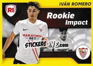 Sticker Rookie Impact: Iván Romero (4) - Liga Spagnola 2021-2022 n. 524 - Colecciones ESTE