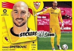 Sticker Dmitrovic (6) - Liga Spagnola 2021-2022 n. 526 - Colecciones ESTE