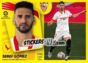 Sticker Sergi Gómez (10) - Liga Spagnola 2021-2022 n. 530 - Colecciones ESTE