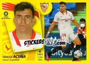 Sticker Acuña (11) - Liga Spagnola 2021-2022 - Colecciones ESTE
