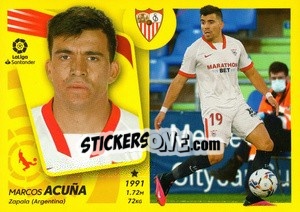 Sticker Acuña (11) - Liga Spagnola 2021-2022 n. 531 - Colecciones ESTE