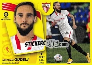Figurina Gudelj (12) - Liga Spagnola 2021-2022 - Colecciones ESTE