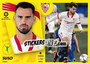 Sticker Suso (19A) - Liga Spagnola 2021-2022 - Colecciones ESTE