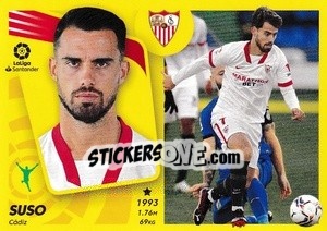 Cromo Suso (19A) - Liga Spagnola 2021-2022 - Colecciones ESTE