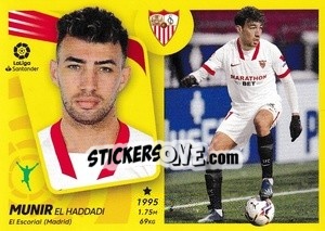 Sticker Munir (19B) - Liga Spagnola 2021-2022 n. 541 - Colecciones ESTE