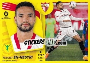 Sticker En-Nesyri (20A) - Liga Spagnola 2021-2022 - Colecciones ESTE
