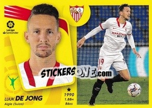 Sticker Luuk de Jong (20B) - Liga Spagnola 2021-2022 - Colecciones ESTE