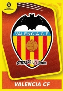 Sticker Escudo Valencia CF (1) - Liga Spagnola 2021-2022 n. 551 - Colecciones ESTE