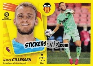 Sticker Cillessen (5) - Liga Spagnola 2021-2022 n. 555 - Colecciones ESTE