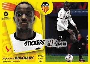 Cromo Diakhaby (10) - Liga Spagnola 2021-2022 - Colecciones ESTE