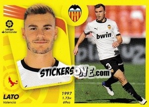 Sticker Lato (12A) - Liga Spagnola 2021-2022 n. 562 - Colecciones ESTE