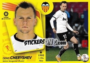 Sticker Cheryshev (14) - Liga Spagnola 2021-2022 - Colecciones ESTE