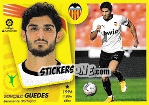 Sticker Guedes (17) - Liga Spagnola 2021-2022 - Colecciones ESTE