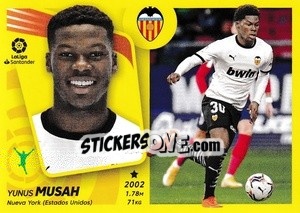 Sticker Musah (18) - Liga Spagnola 2021-2022 n. 570 - Colecciones ESTE