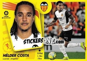 Sticker Hélder Costa (14BIS) - Liga Spagnola 2021-2022 - Colecciones ESTE