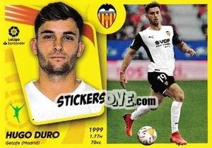 Figurina Hugo Duro (18BIS) - Liga Spagnola 2021-2022 - Colecciones ESTE