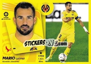 Sticker Mario (7) - Liga Spagnola 2021-2022 n. 587 - Colecciones ESTE
