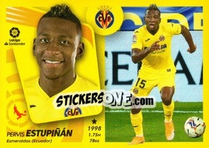Sticker Estupiñán (11B) - Liga Spagnola 2021-2022 n. 592 - Colecciones ESTE