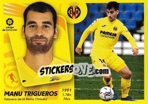 Sticker Manu Trigueros (16) - Liga Spagnola 2021-2022 n. 597 - Colecciones ESTE