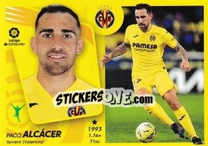 Sticker Alcácer (18A) - Liga Spagnola 2021-2022 n. 599 - Colecciones ESTE