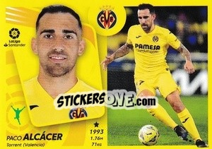 Cromo Alcácer (18A) - Liga Spagnola 2021-2022 - Colecciones ESTE