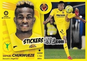 Sticker Chukwueze (20A) - Liga Spagnola 2021-2022 - Colecciones ESTE